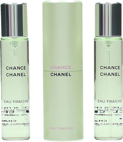 chanel chance eau fraiche twist and spray gift set 60ml|chance eau fraiche price.